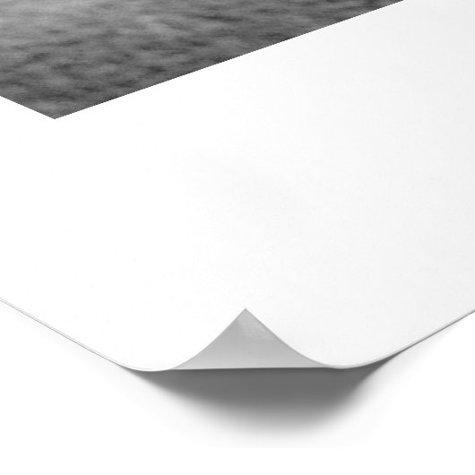 ペットユニークポートレートマガジカスタムン写真 ポスター (角)