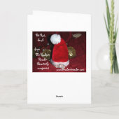 ペットラットの休日の挨拶状 シーズンカード (裏面)