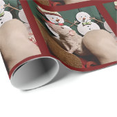 ペットラットリースクリスマスラッピング紙 ラッピングペーパー (ロールコーナー)