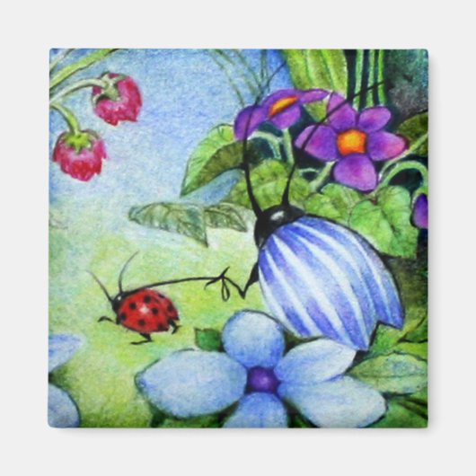 ペットラディバグ磁石 マグネット (正面)