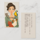 ペットラバーズコージーポートレート 名刺 (正面/裏面)