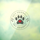 ペットラフレンドリーベル(ハート足付き) ウィンドウサイン (シート3)