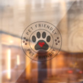 ペットラフレンドリーベル(ハート足付き) ウィンドウサイン (シート2)