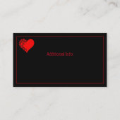 ペットラブハート 名刺 (裏面)