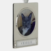 ペットラブ バナー オーナメント / シルバー (右)