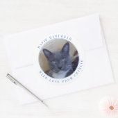 ペットラブ ラウンド ハヌカ 祭り ステッカー (封筒)