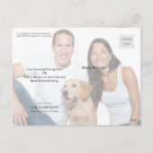 ペットリ素朴ストいけなレッドバッファロープレイドおもしろい シーズンポストカード (裏面)