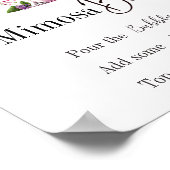 ペットルズ&プロセッコ ピンク ブライダルシャワー フラワーバー ポスター (角)