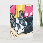 ペットロスドッグことわざがグループから貢ぎ物を カード (正面)