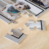 ペットロスパーソナライズされた写真コラージュPETメモリアル ジグソーパズル (側面)