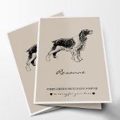 ペットロスペット記念犬の恋人スパニエル犬悔やみや弔慰 カード