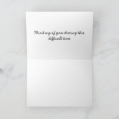 ペットロス悔やみや弔慰カード – ペットは待つ カード (内部)