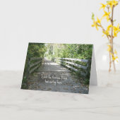 ペットロス悔やみや弔慰レインボーブリッジ カード (黄色い花)