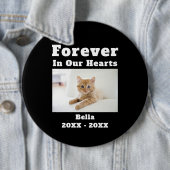 ペットロス悔やみや弔慰永遠に私たちのハート 缶バッジ (インサイチュ)