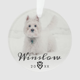 ペットロス悔やみや弔慰記念ドッグメモリアル オーナメント