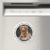 ペットロス悔やみや弔慰記念ペット マグネット (インサイチュ (食洗機))