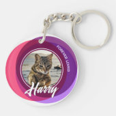 ペットロス悔やみや弔慰記念記念シンボル キーホルダー (裏面)