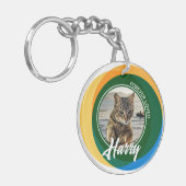 ペットロス悔やみや弔慰記念記念シンボル キーホルダー (正面左)