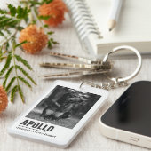 ペットロス悔やみや弔慰記念記念シンボル キーホルダー (正面右)