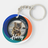 ペットロス悔やみや弔慰記念記念シンボル キーホルダー (裏面)