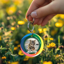 ペットロス悔やみや弔慰記念記念シンボル キーホルダー