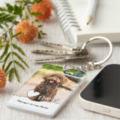 ペットロス悔やみや弔慰記念記念シンボル キーホルダー (正面右)