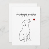 ペットロス悔やみや弔慰 シーズンカード (正面/裏面)