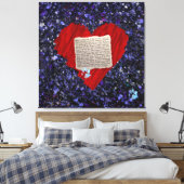 ペットロス死別ヘンリースコットオランダ1827文字 キャンバスプリント (インサイチュ (寝室))