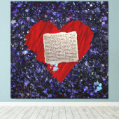 ペットロス死別ヘンリースコットオランダ1827文字 キャンバスプリント (インサイチュ (ウッドフロア))