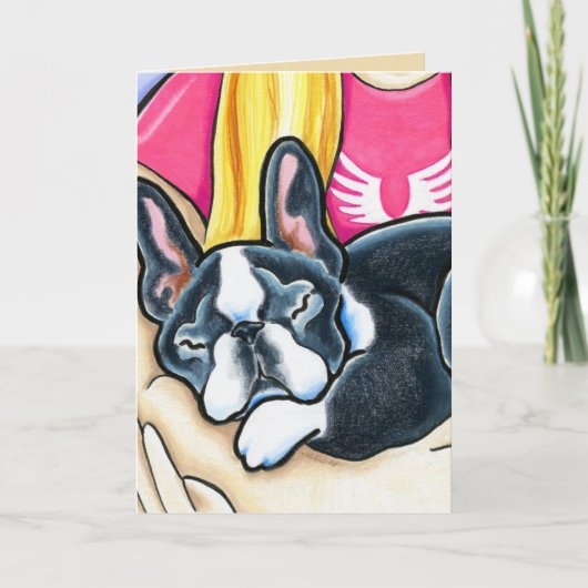 ペットロス犬ことわざさよならトリビュート カード (正面)