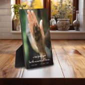 ペットロス犬の写真追悼プラーク フォトプラーク