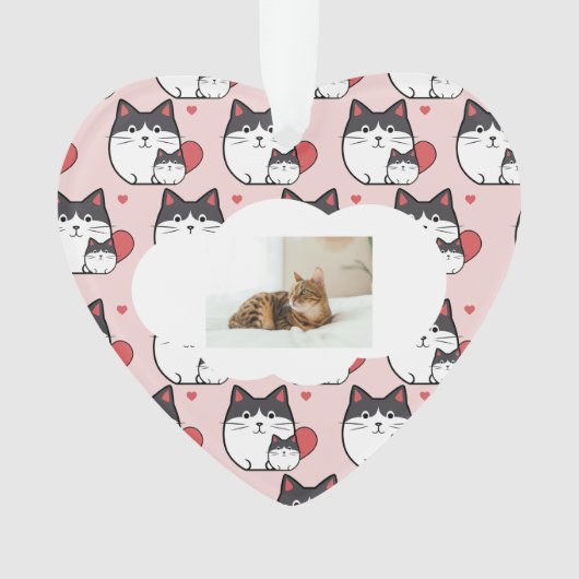 ペットロス猫記念セラミックオーナメント オーナメント (正面)