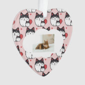 ペットロス猫記念セラミックオーナメント オーナメント (正面)