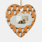 ペットロス猫記念セラミックオーナメント セラミックオーナメント (右)