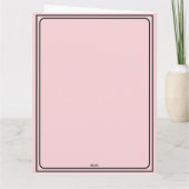 ペットロス用のオーダーメイド追悼カード カード (裏面)