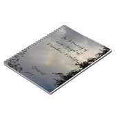 ペットロス虹の橋ジャーナル記念 ノートブック (左側)