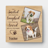 ペットロス記念犬フォトペット記念 フォトプラーク (正面)