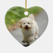 ペットロス記念碑 |個々のページ印刷 セラミックオーナメント (裏面)