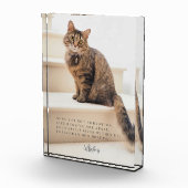 ペットロス記念記念の記念品 フォトブロック (右)