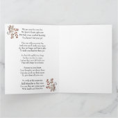 ペットロス・サンセット悔やみや弔慰詩 カード (内部)