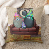 ペットロックファミリー クッション (ブランケット)