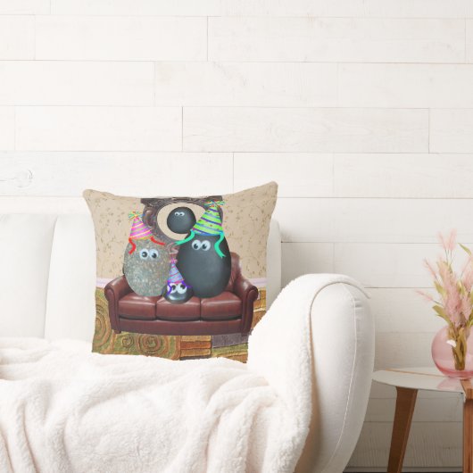 ペットロックファミリー クッション (ソファ)