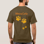 ペット事業(ショップ/カフェ/レストラン/供給/など) Tシャツ (裏面)