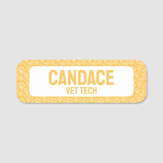 ペット事業 名札 (正面)