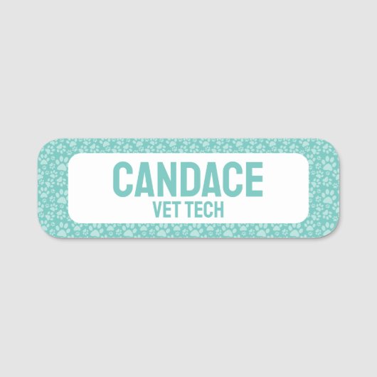 ペット事業 名札 (正面)