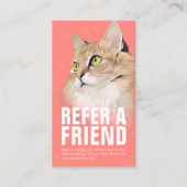 ペット介護着座入浴&グルーミング紹介カード 紹介カード (正面)