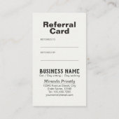 ペット介護着座入浴&グルーミング紹介カード 紹介カード (裏面)