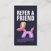 ペット介護着座入浴&グルーミング紹介カード 紹介カード (正面)