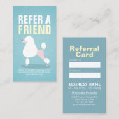 ペット介護着座入浴&グルーミング紹介カード 紹介カード (正面/裏面)