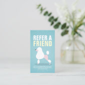 ペット介護着座入浴&グルーミング紹介カード 紹介カード (スタンド正面)